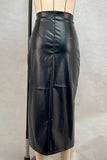 Sleek High-Waisted Maxi Skirt