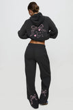 Casual Hoodie and Pants Set