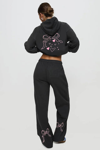 Casual Hoodie and Pants Set