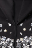 Embellished Evening Blazer Dress
