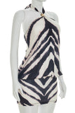 Halter Neck Casual Mini Dress
