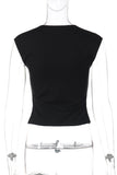 Sleeveless Keyhole Tank Top