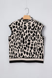 Chic Animal Print Sweater
