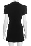 Elegant V-Neck Casual Dress