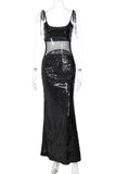 Elegant Sequin Evening Dress