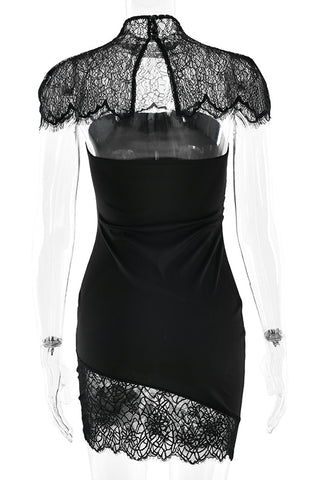 Lace-Trim Night Out Dress