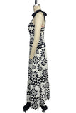 Floral Pattern Maxi Dress