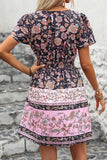 Floral Print Casual Dress