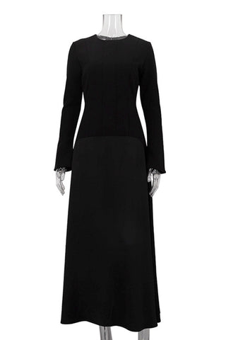 Long Sleeve Casual Maxi Dress