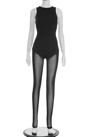 Sleeveless Bodysuit Jumpsuit
