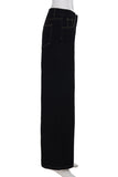 Wide-Leg Straight Jeans