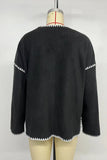 Button-Front Cardigan