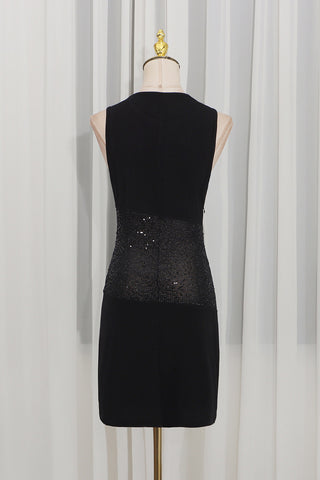 Sequin-Accent Night Out Dress