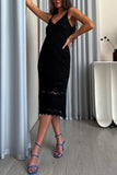 Sleeveless Crochet Knit Casual Dress