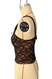 Lace Overlay Cami Top