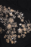Floral Detail Wrap T-Shirt