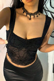 Spider Web Patterned Camisole