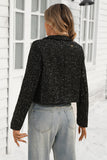 Sparkle Button Blazer