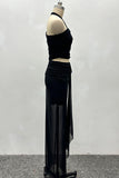 Elegant High-Waist Skirt Set