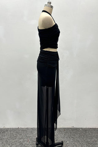Elegant High-Waist Skirt Set