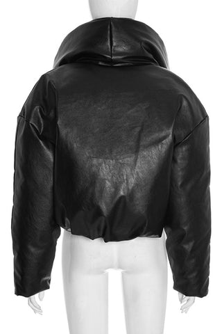 Oversized Statement Collar Coat