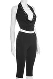Stylish Halter Pants Set