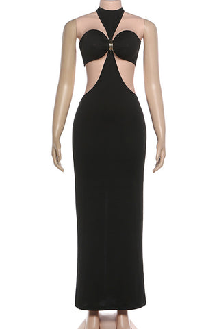 Elegant Cut-Out Skirt Set