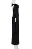 Elegant Off-Shoulder Evening Dress