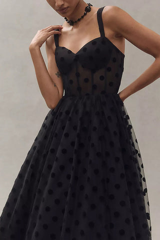 Polka Dot Night Out Dress