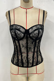 Lace Bustier Top