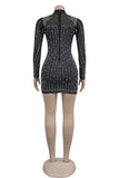 Embellished Night Out Mini Dress