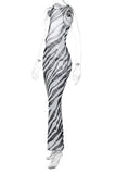 Modern Sleeveless Maxi Dress