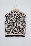Chic Animal Print Sweater