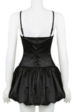 Lace Trim Mini Dress
