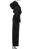Casual Zipper-Front Pants Set
