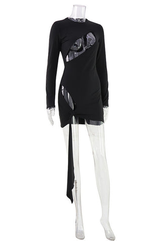 Asymmetrical Cut-Out Night Out Dress