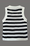 Striped Knit Tank Top