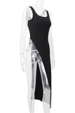 Stylish Asymmetrical Cut T-Shirt