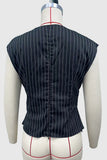 V-Neck Wrap Peplum Tank