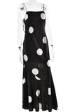 Polka Dot Spaghetti Strap Dress