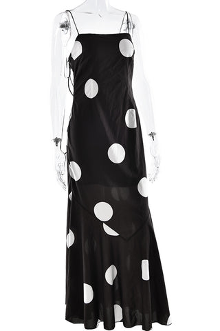 Polka Dot Spaghetti Strap Dress