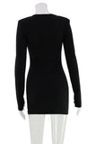 Elegant Cut-Out Mini Dress