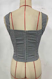 Lace-Up Corset Tank Top