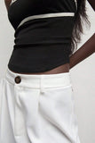 Stylish Asymmetrical Strap Tank Top