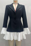 Chic Two-Tone Casual Dress