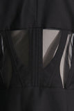 Structured Corset-Style Blazer