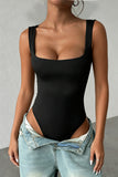 Sleeveless Ribbed Tank Top