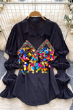 Sequin Embellished Blouse