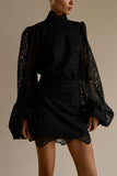 Elegant Lace Skirt Set