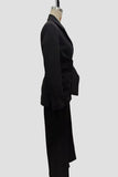 Elegant Belted Blazer Set